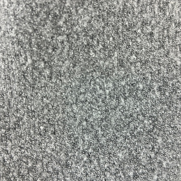 HYFVE COZY GREY BOUCLE MOCK NECK SWEATER DRESS - Picture 7 of 9